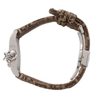 Fendi Stainless Steel FF Canvas Watch