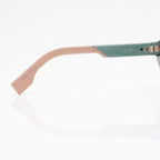 Fendi Striped Biker Shield Sunglasses (SHF-LqRGHA)