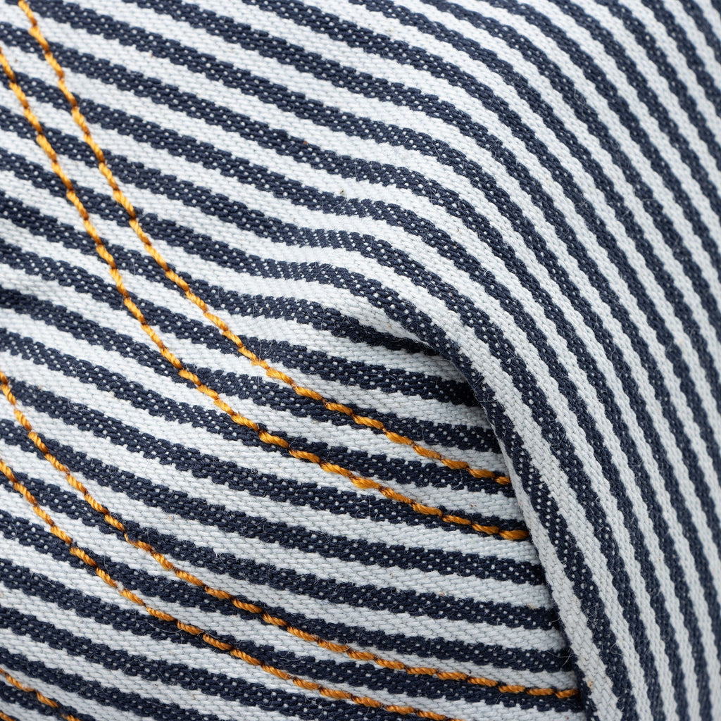 Fendi Striped Denim Spy Satchel (SHF-i8ZclG)