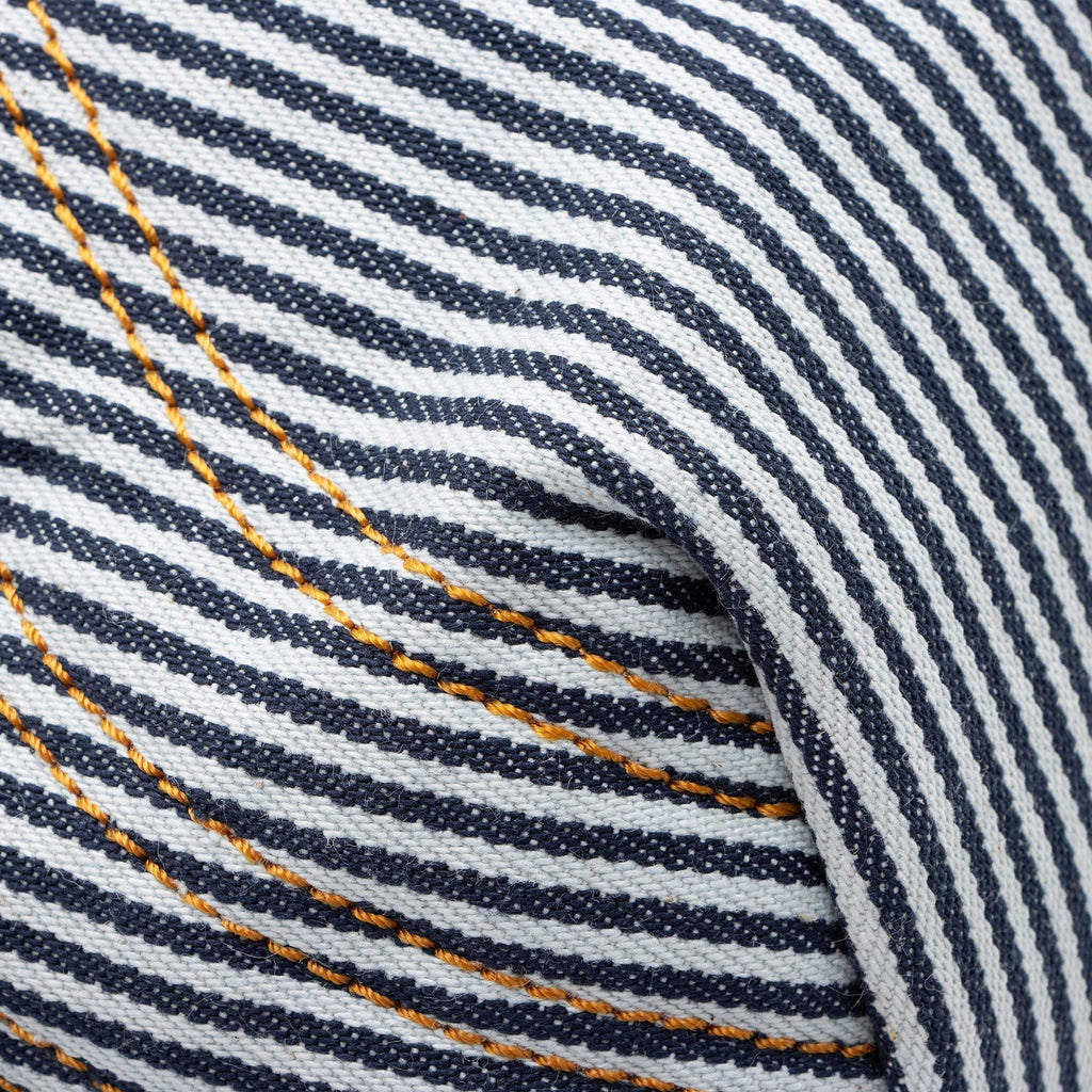 Fendi Striped Denim Spy Satchel (SHF-i8ZclG)