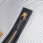 Fendi Striped Jersey Baguette Satchel (SHG-oGykQ5)