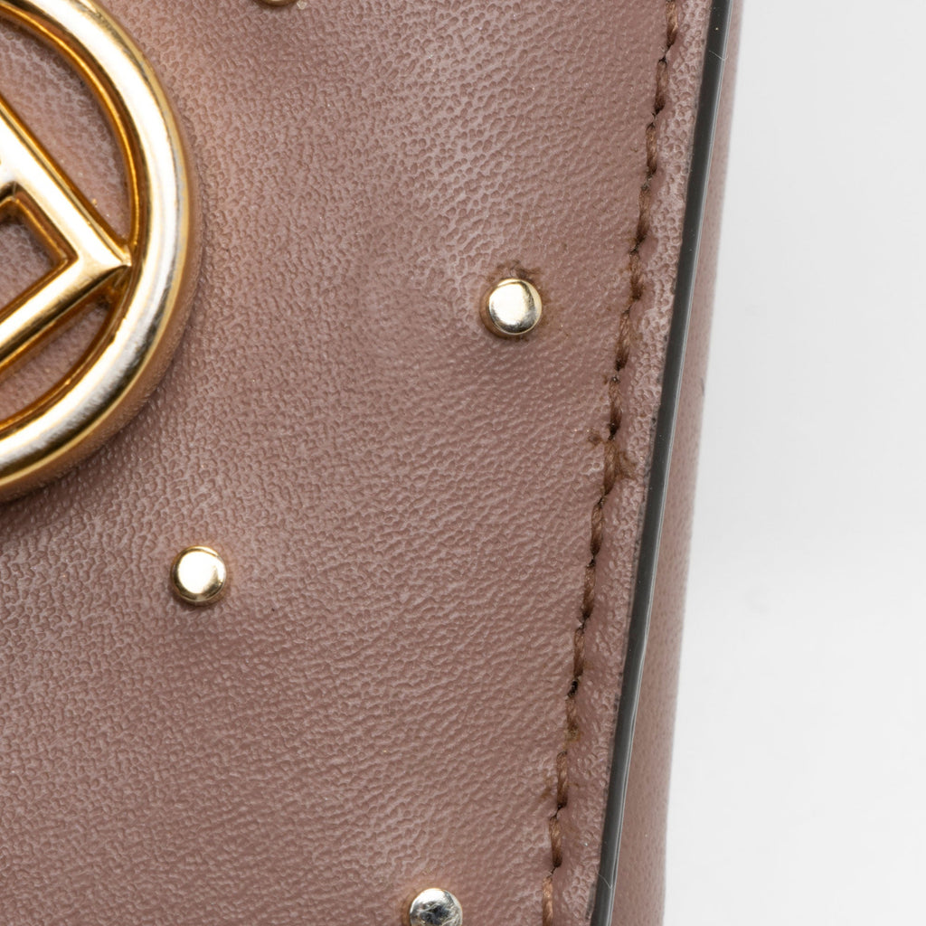 Fendi Studded Calfskin Micro Tri-fold Wallet (SHF-ymbBNz)