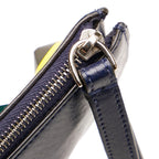 Fendi Studded Flat Leather Pouch (SHG-33758)
