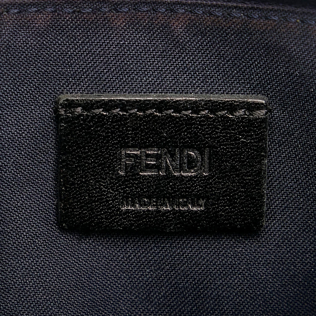 Fendi Studded Flat Leather Pouch (SHG-33758)