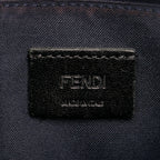 Fendi Studded Flat Leather Pouch (SHG-33758)