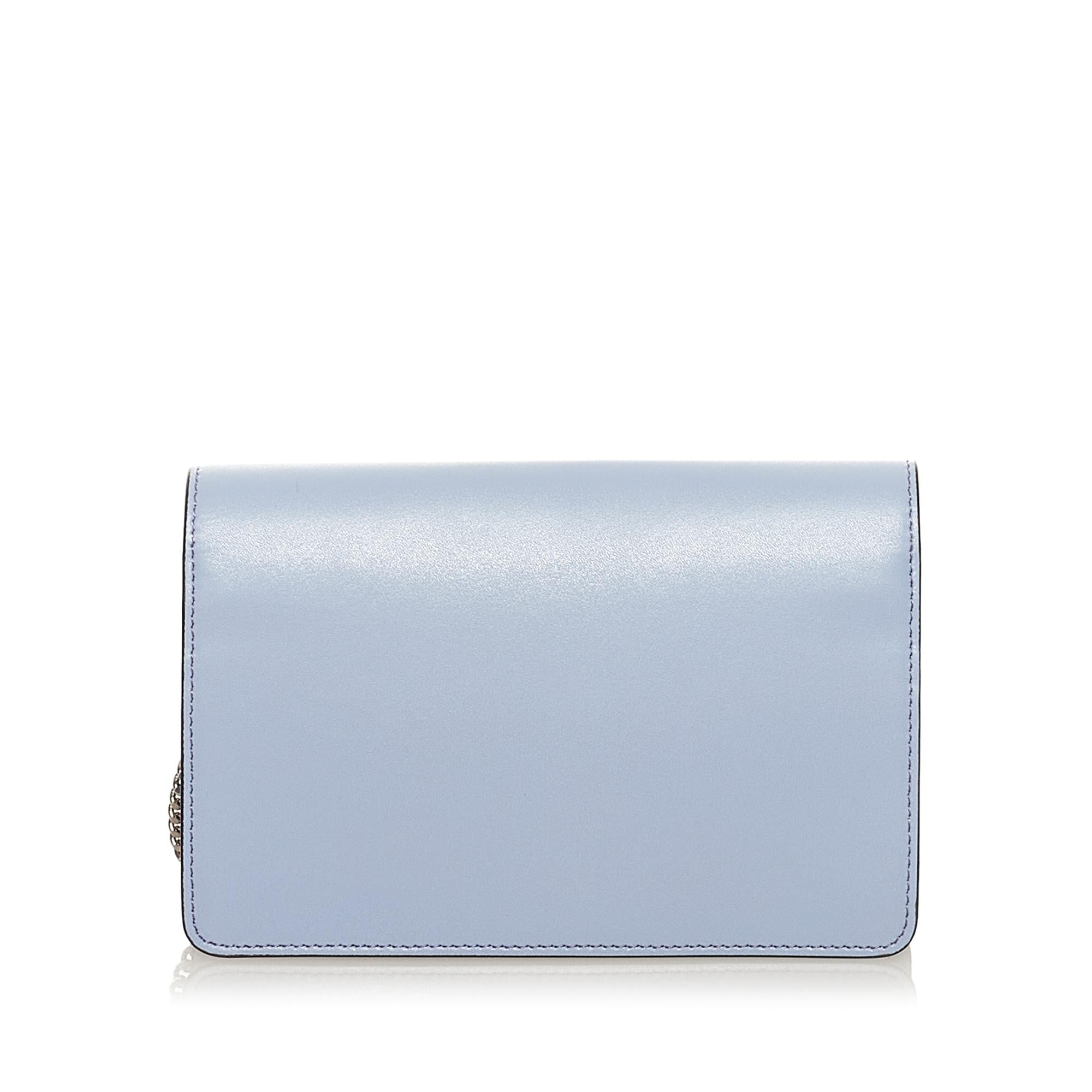 Fendi Studded Leather Wallet on Chain (SHG-34247)