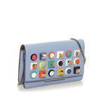 Fendi Studded Leather Wallet on Chain (SHG-34247)