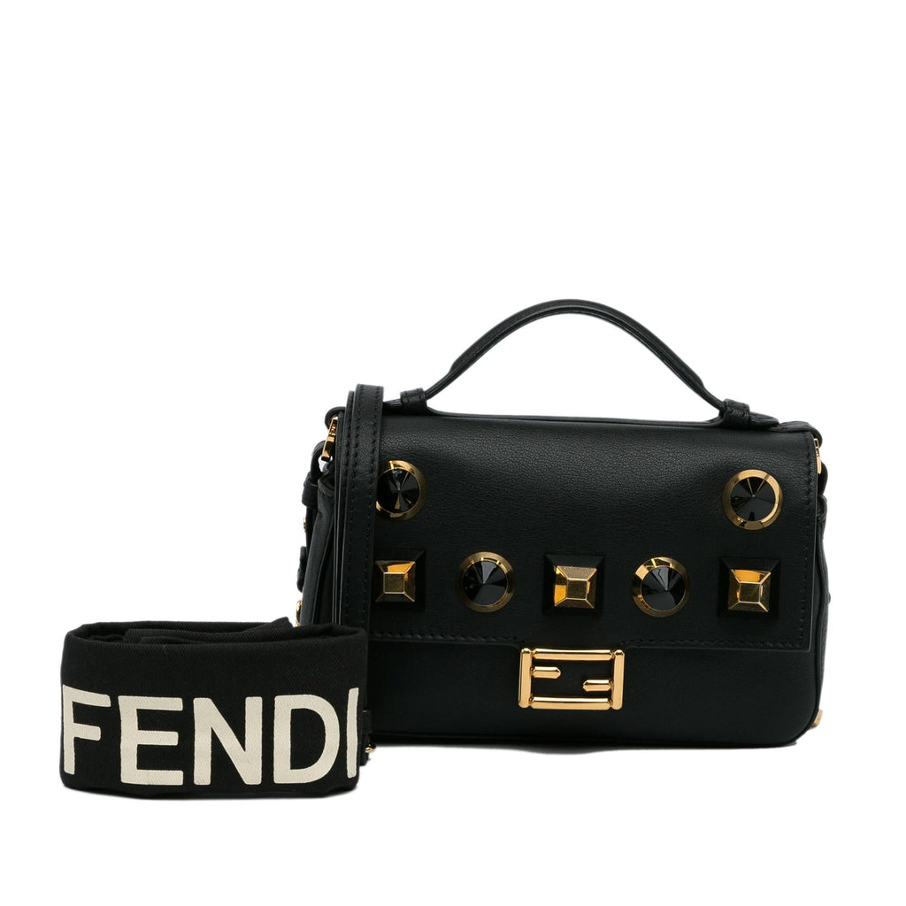Fendi Studded Micro Baguette (SHG-igMOsg)