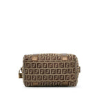 Fendi Studded Zucchino Boston Bag (SHG-q9Lttm)