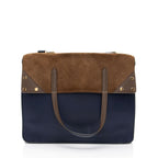 Fendi Suede Calfskin Grace Flip Tote
