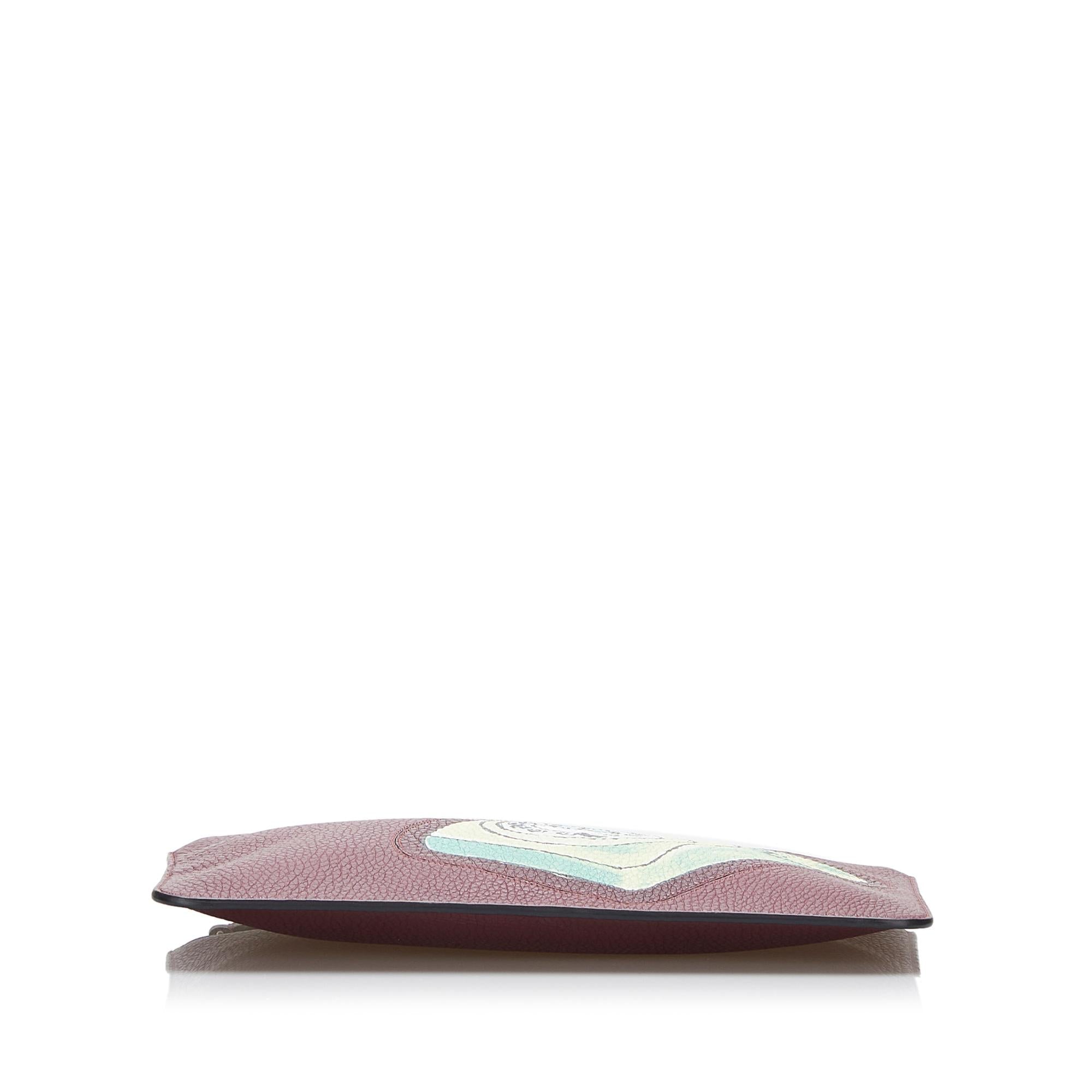 Fendi Telephone Leather Clutch (SHG-xvNet2)