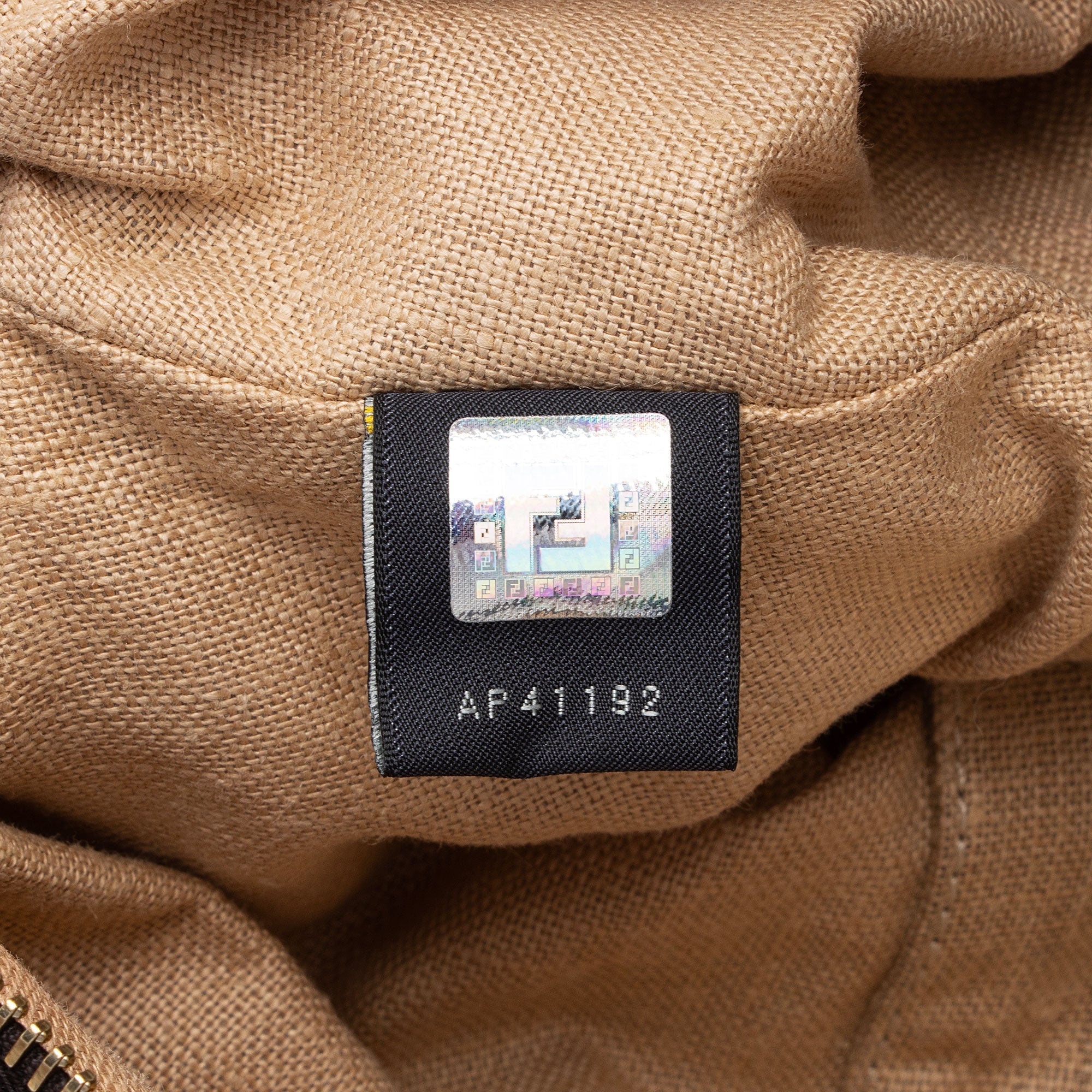 Fendi Tortuga Leather Zucca Spy Baby Satchel (SHF-FazHBh)