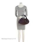 Fendi Tortuga Leather Zucca Spy Baby Satchel (SHF-FazHBh)