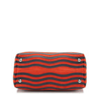 Fendi Quilted Leather Two Tone Dotcom Small Top Handle (SHF-Oq57lo)