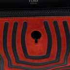 Fendi Quilted Leather Two Tone Dotcom Small Top Handle (SHF-Oq57lo)
