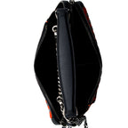 Fendi Quilted Leather Two Tone Dotcom Small Top Handle (SHF-Oq57lo)