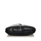 Fendi Unzipped Leather Hobo Bag (SHG-32868)