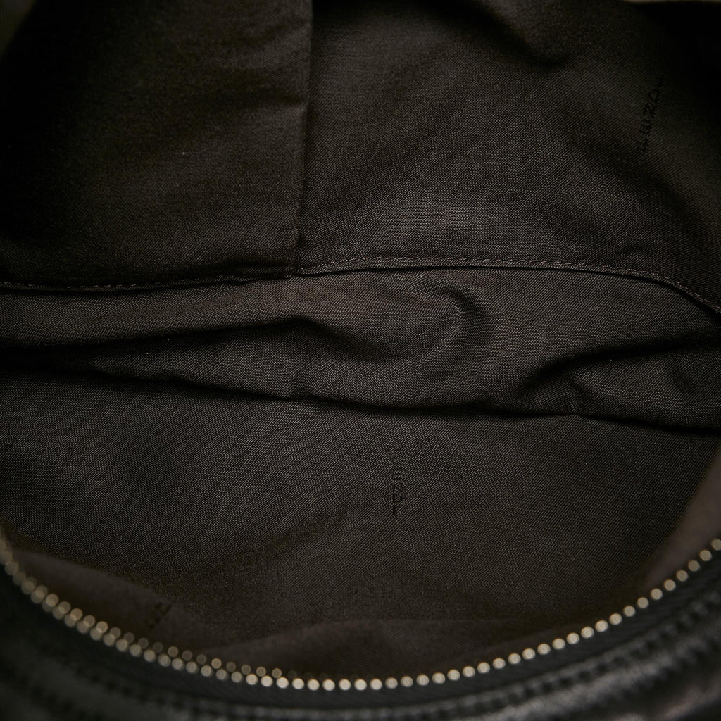 Fendi Unzipped Leather Hobo Bag (SHG-32868)