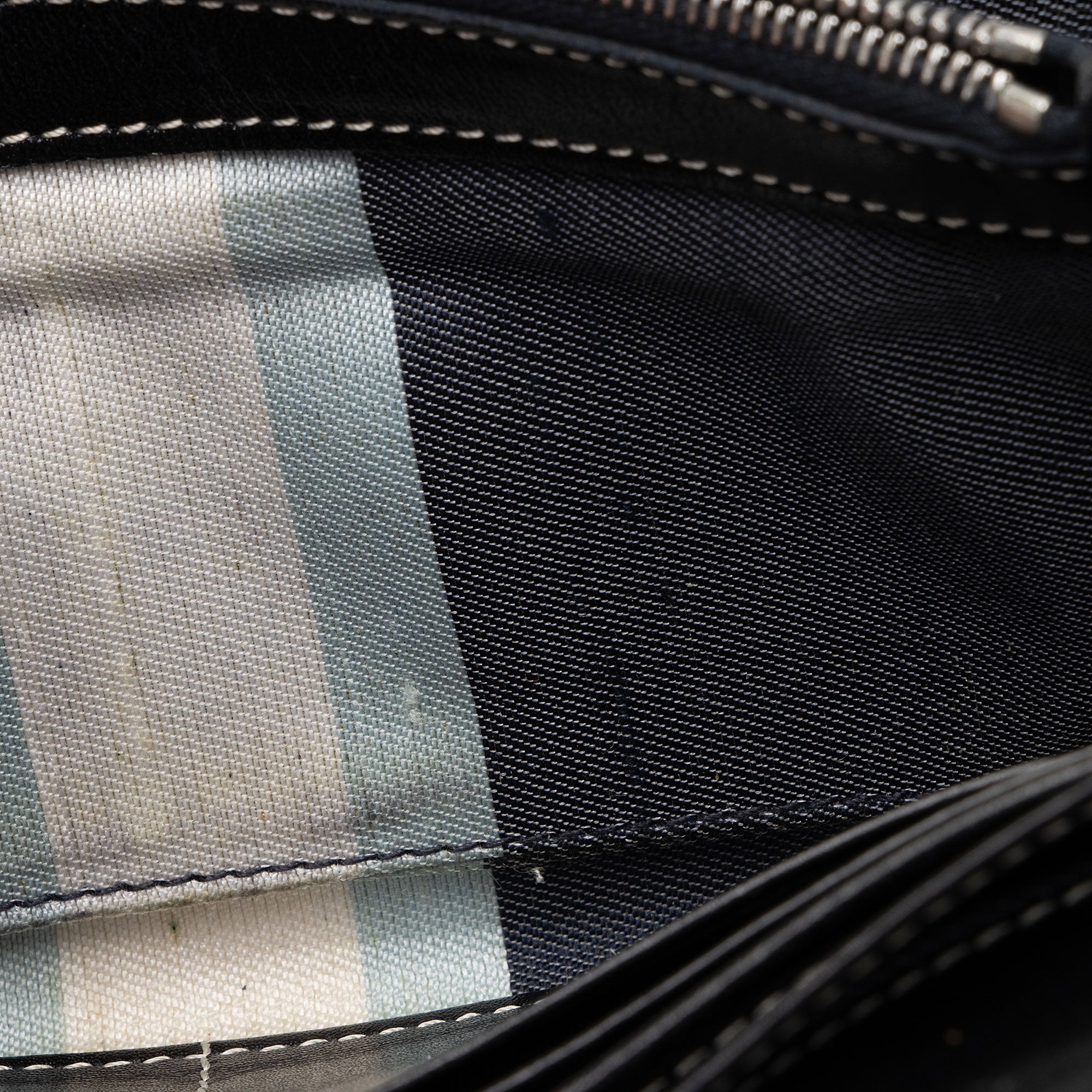 Fendi Vintage Denim Continental Wallet (SHF-2XXWBh)