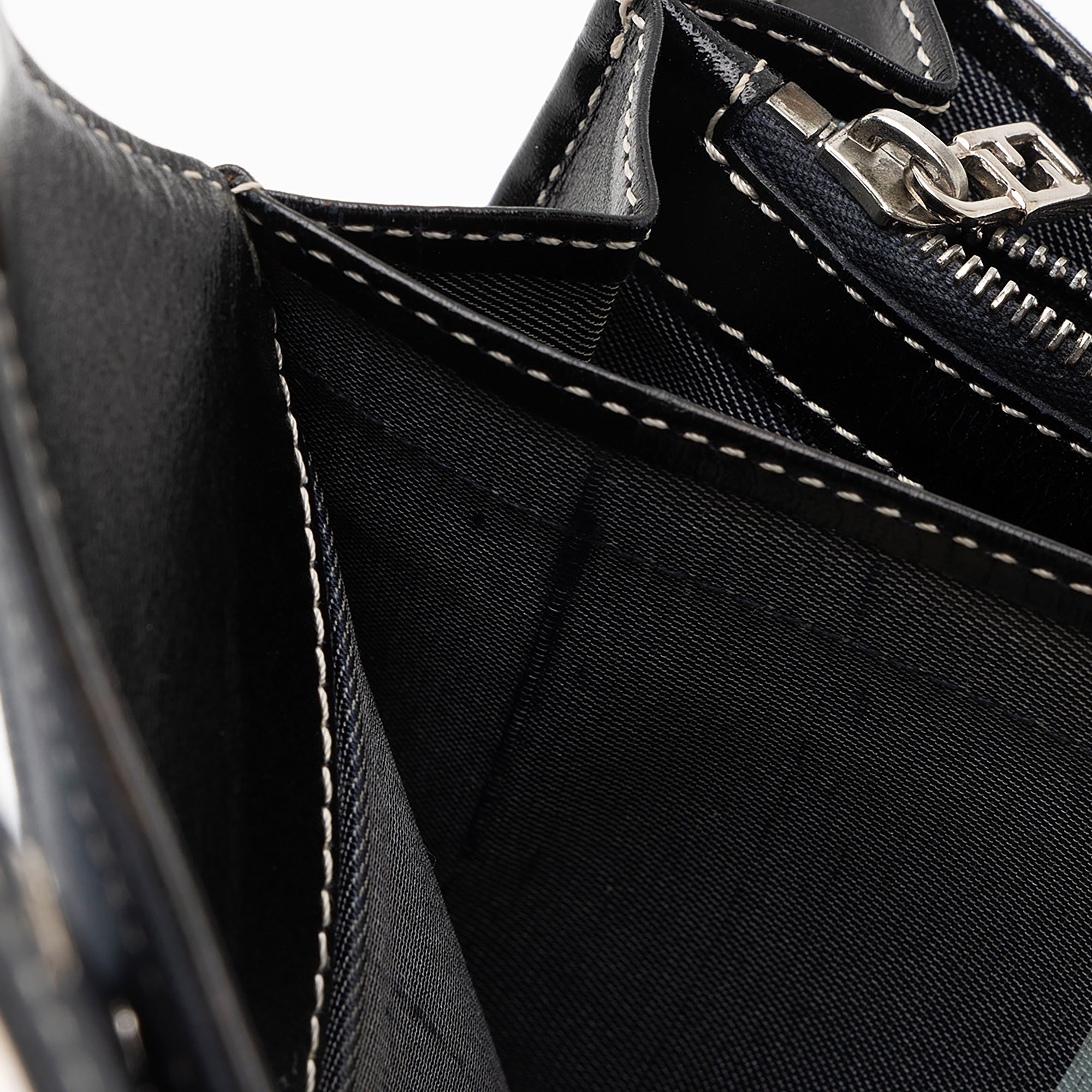 Fendi Vintage Denim Continental Wallet (SHF-2XXWBh)