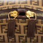 Fendi Vintage FF Zucchino Vinyl Satchel (SHF-HhsVCQ)