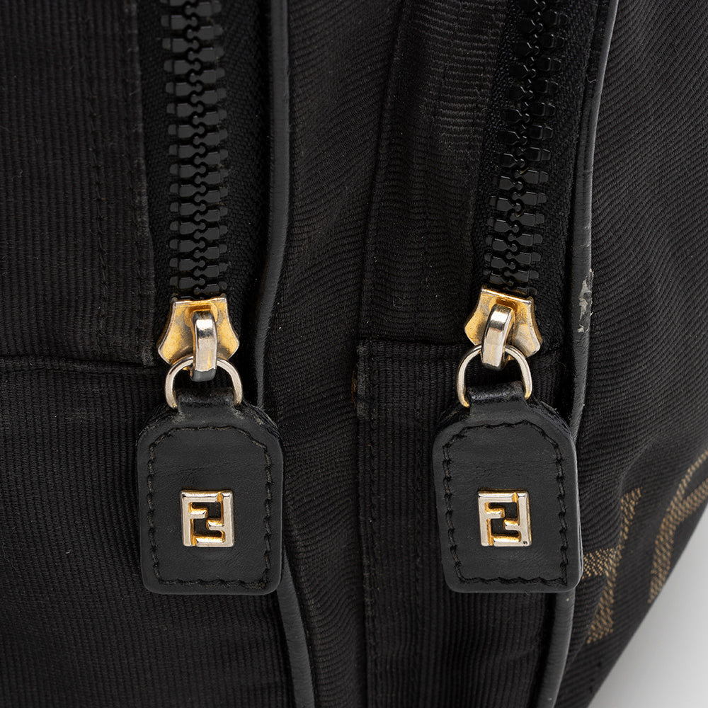 Fendi Vintage Nylon Logo Backpack - FINAL SALE (SHF-17036)