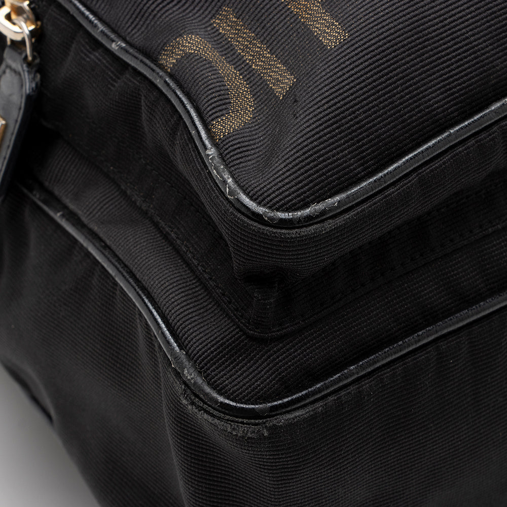 Fendi Vintage Nylon Logo Backpack - FINAL SALE (SHF-17036)