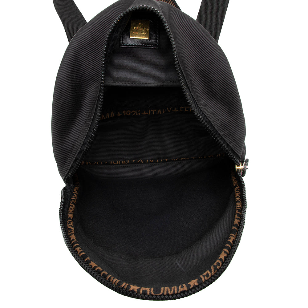 Fendi Vintage Nylon Logo Backpack - FINAL SALE (SHF-17036)