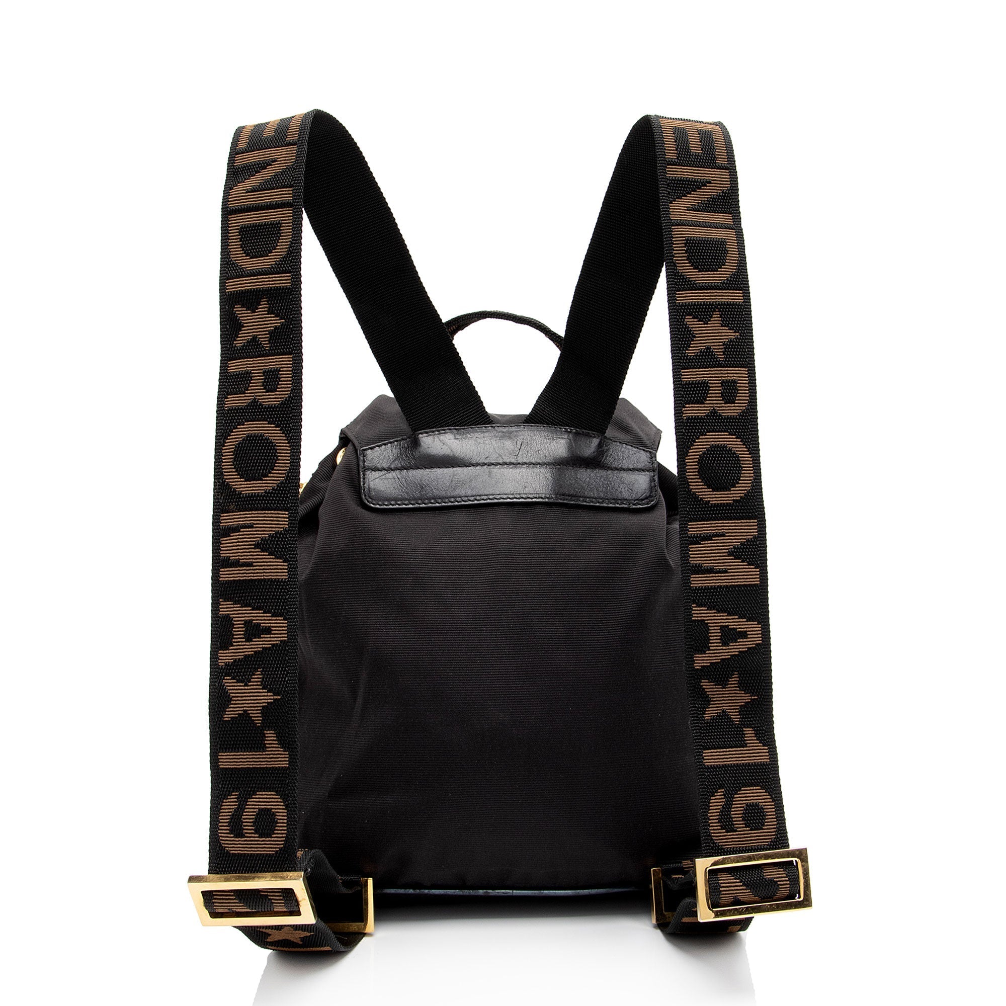 Fendi Vintage Nylon 1925 Drawstring Backpack (SHF-OaDaxr)