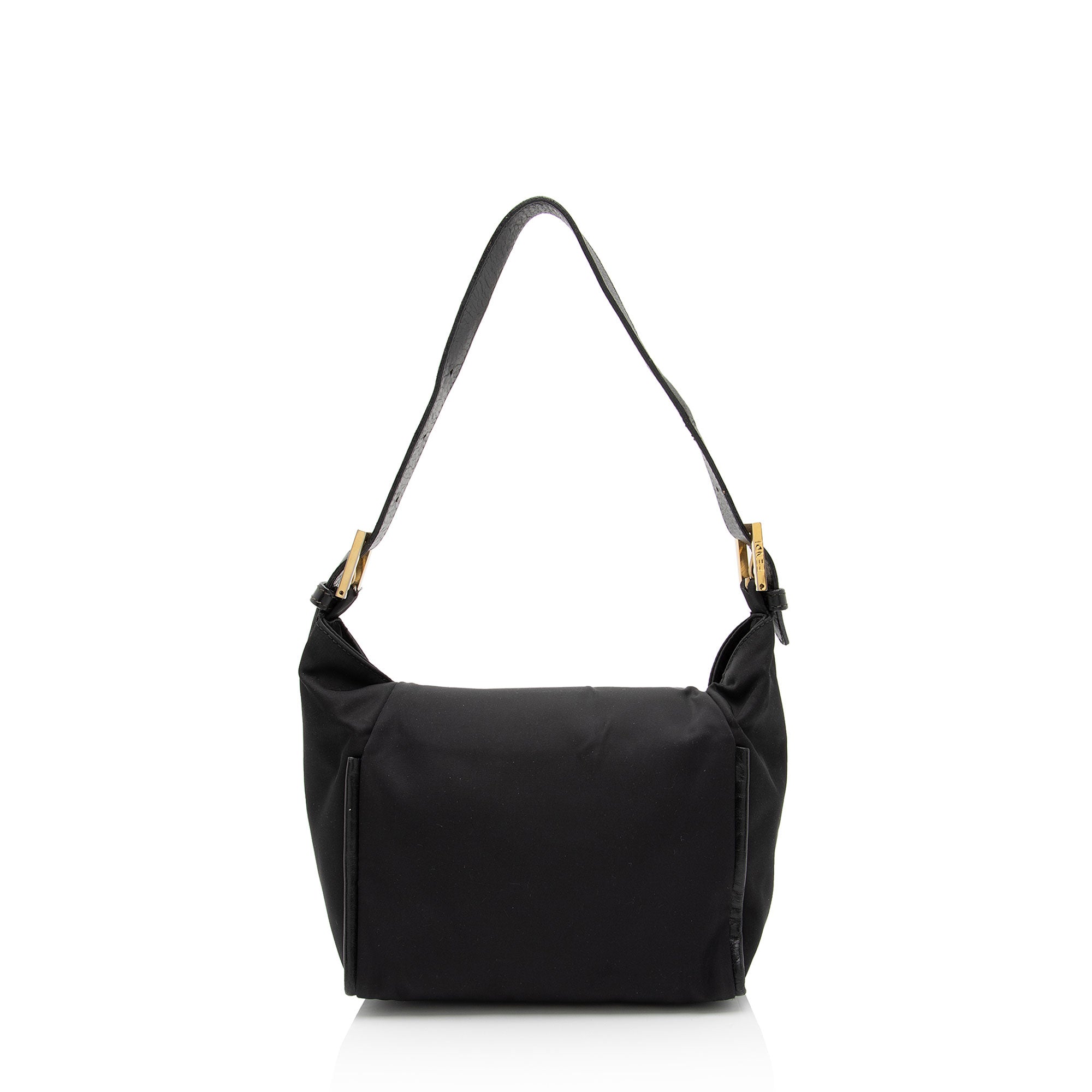 Fendi Vintage Nylon FF Small Flap Bag (SHF-SS6oIw)