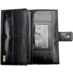 Fendi Vintage Penquin Canvas Flap Wallet (SHF-17235)