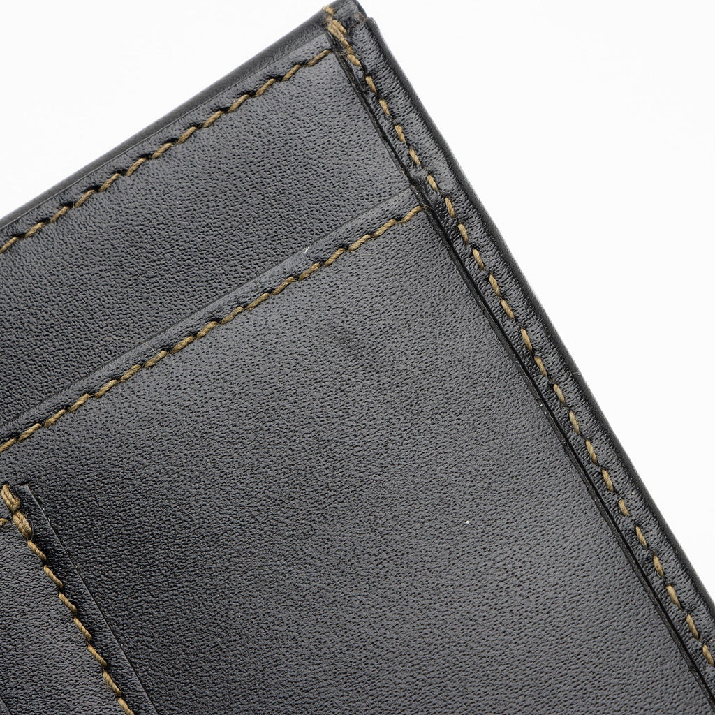 Fendi Vintage Penquin Canvas Flap Wallet (SHF-QiQsoi)