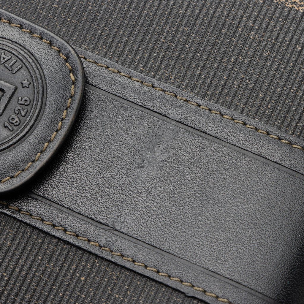 Fendi Vintage Penquin Canvas Flap Wallet (SHF-QiQsoi)