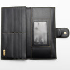 Fendi Vintage Penquin Canvas Flap Wallet (SHF-QiQsoi)