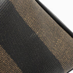 Fendi Vintage Pequin Satchel (SHF-p2iSKx)