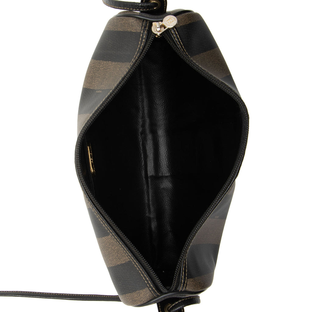 Fendi Vintage Pequin Shoulder Bag (SHF-Xlz5Fc)