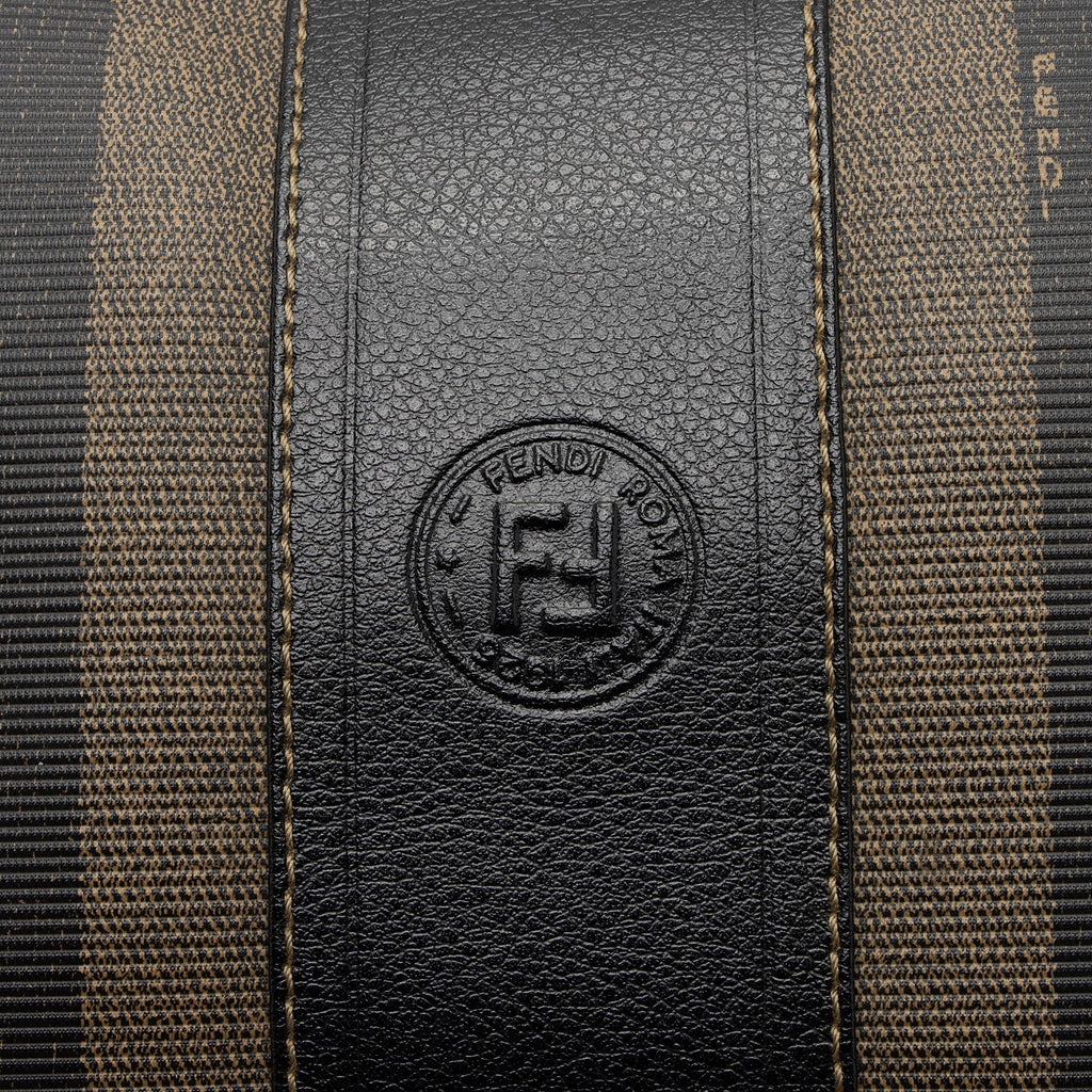 Fendi Vintage Pequin Shoulder Bag (SHF-Xlz5Fc)