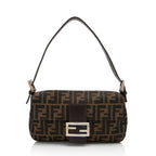 Fendi Vintage Zucca Baguette Shoulder Bag (SHF-I21PGd)