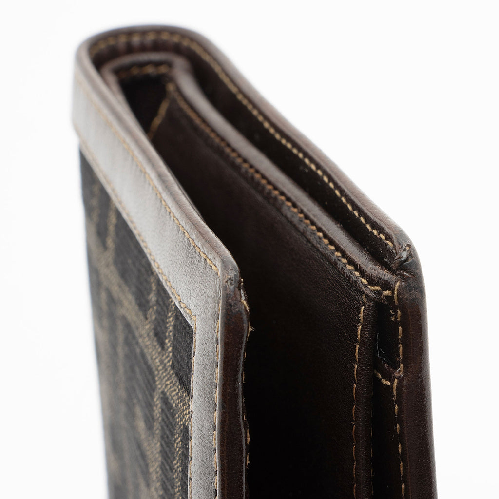 Fendi Vintage Zucca Bi-Fold Wallet (SHF-cz94a8)