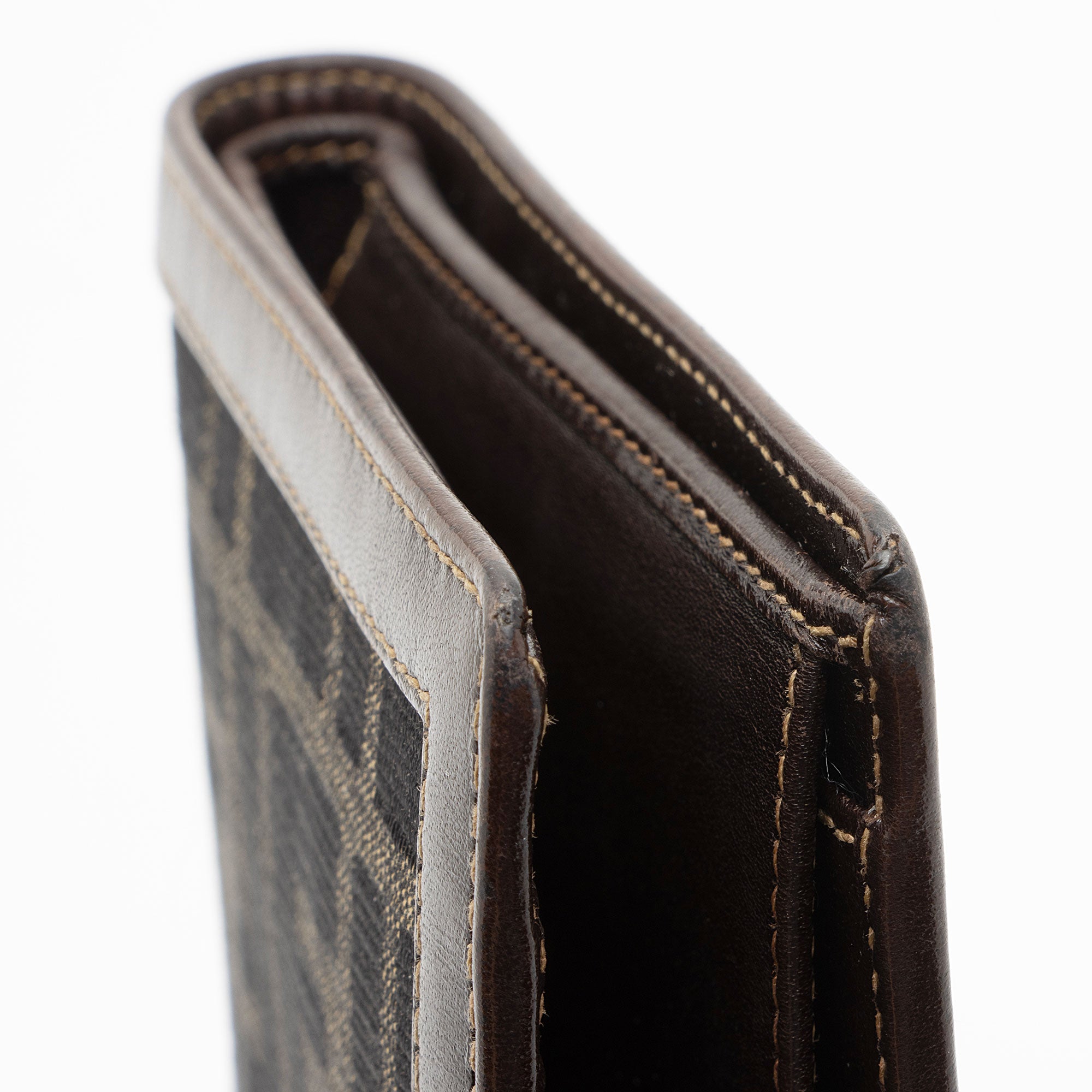 Fendi Vintage Zucca Bi-Fold Wallet (SHF-cz94a8)
