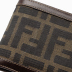 Fendi Vintage Zucca Bi-Fold Wallet (SHF-cz94a8)