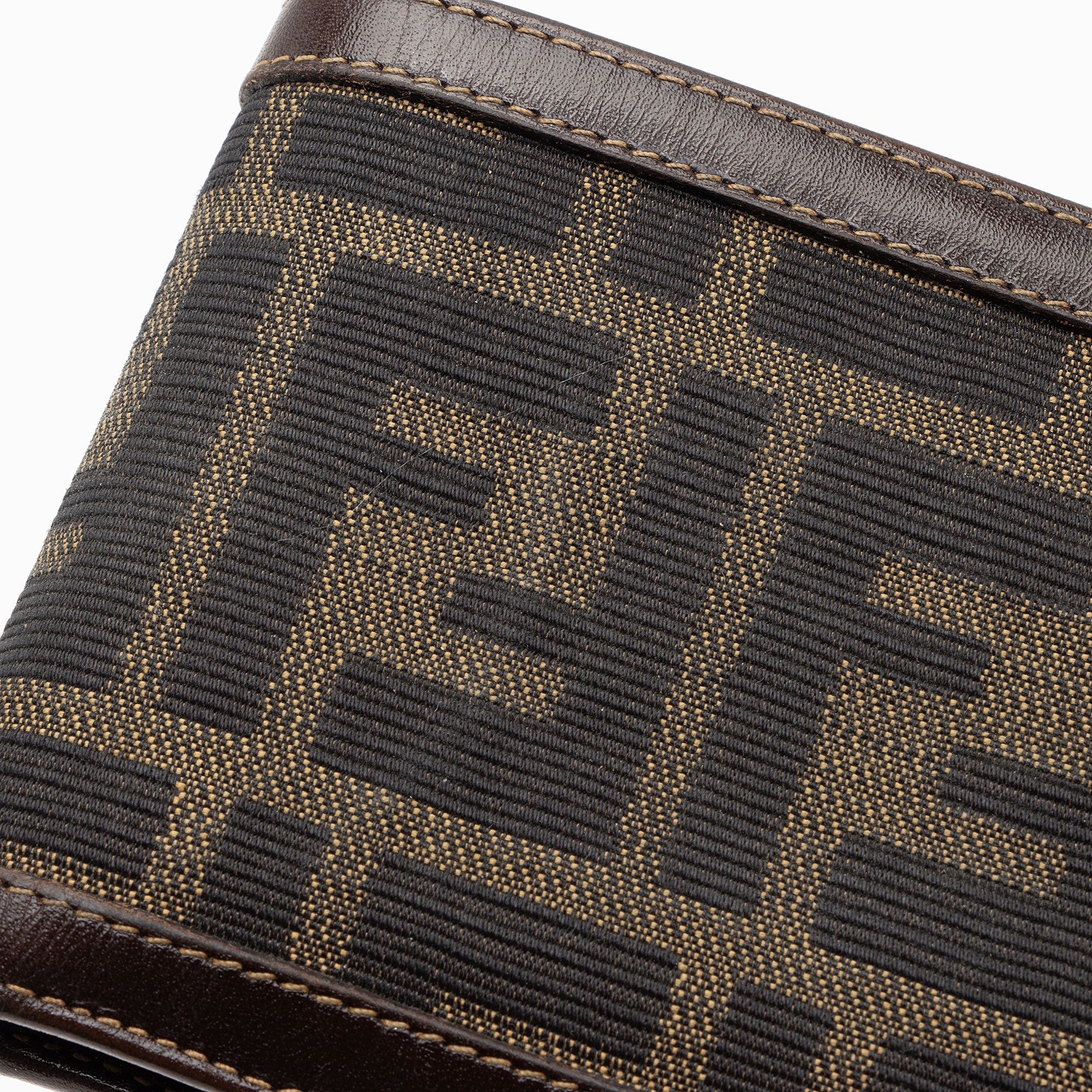 Fendi Vintage Zucca Bi-Fold Wallet (SHF-cz94a8)