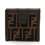 Fendi Vintage Zucca Compact Wallet (SHF-Nzxwj2)
