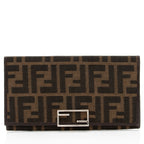 Fendi Vintage Zucca Long Wallet (SHF-4wpuJV)