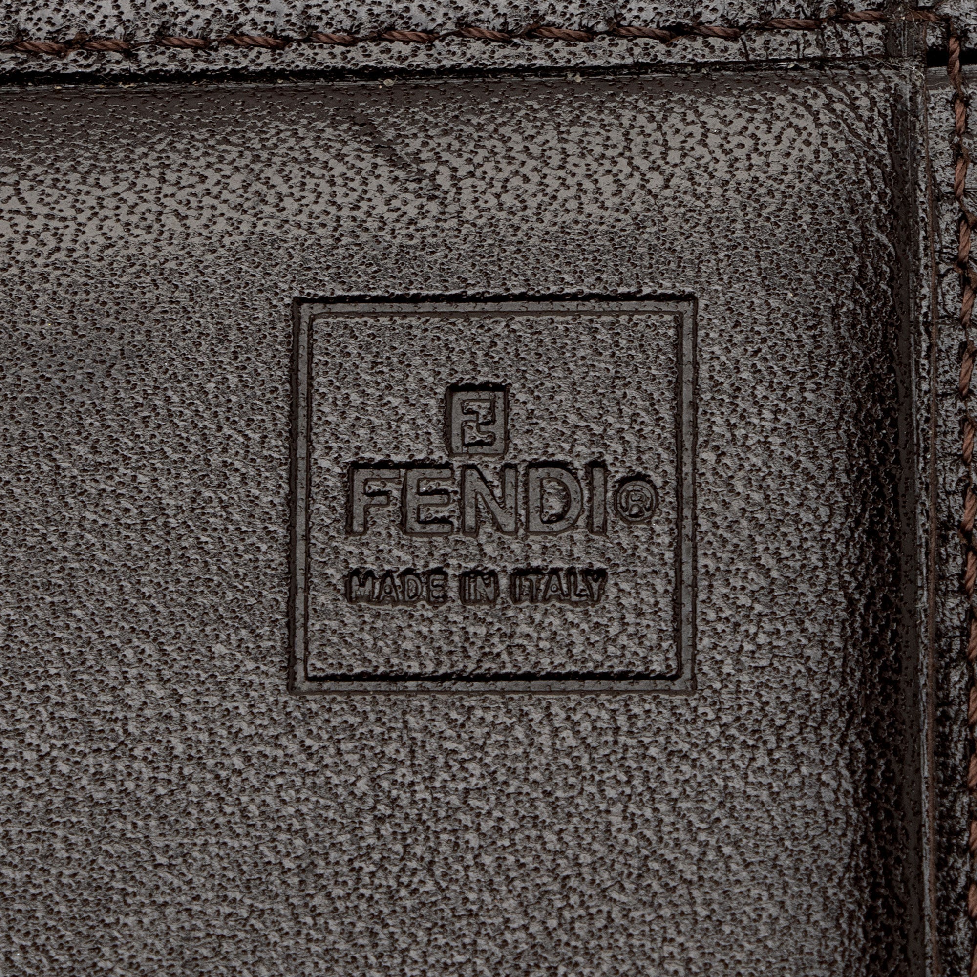 Fendi Vintage Zucca Long Wallet (SHF-4wpuJV)