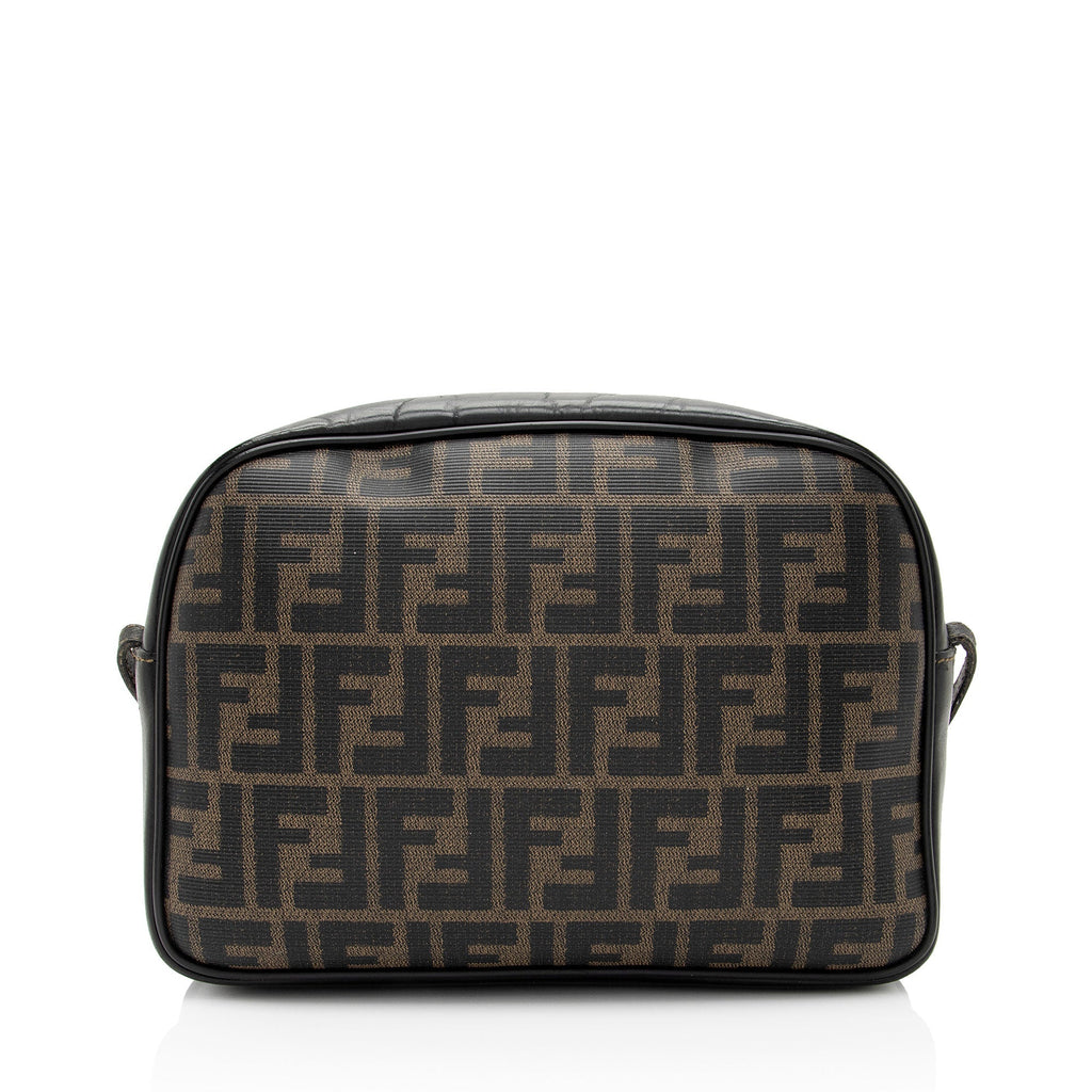 Fendi Vintage Zucca Dome Shoulder Bag (SHF-mIFD80)