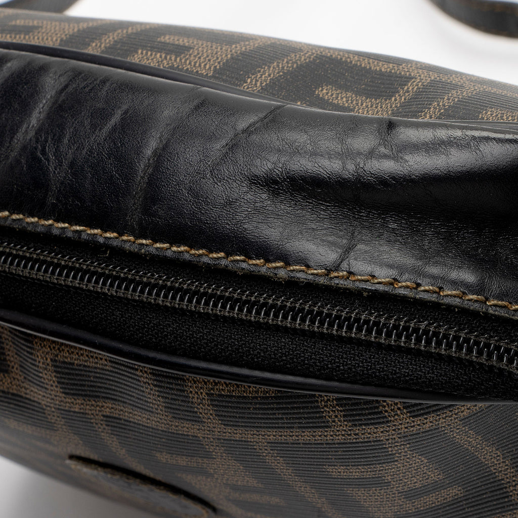 Fendi Vintage Zucca Dome Shoulder Bag (SHF-mIFD80)