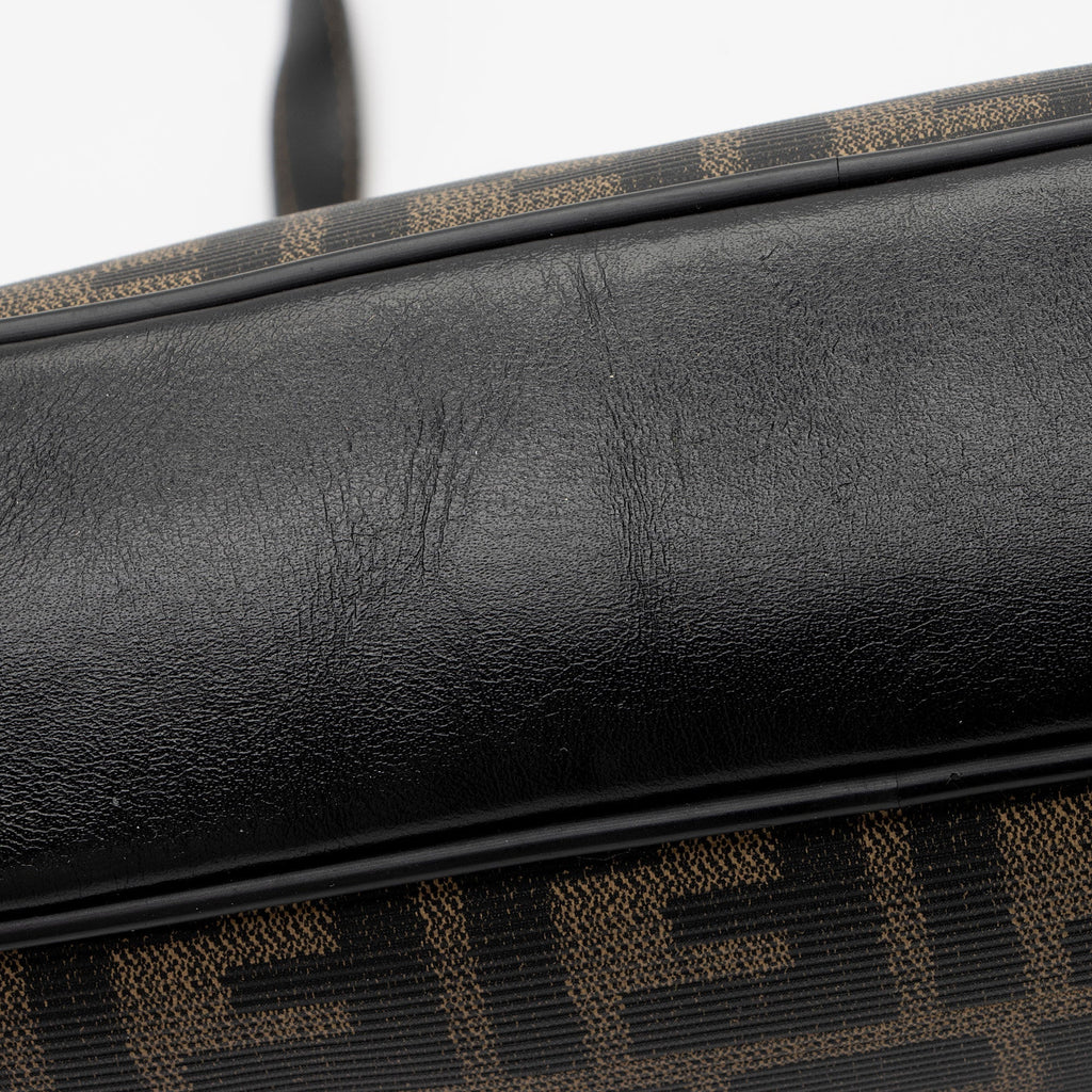 Fendi Vintage Zucca Dome Shoulder Bag (SHF-mIFD80)
