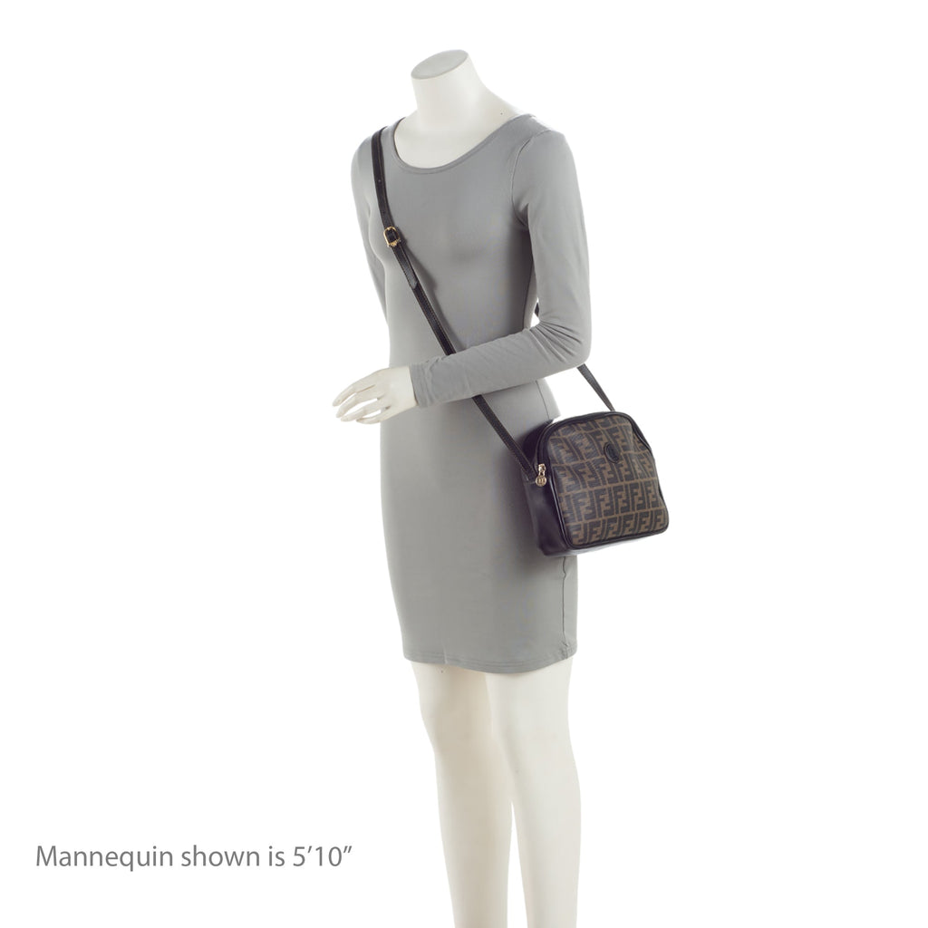 Fendi Vintage Zucca Dome Shoulder Bag (SHF-mIFD80)