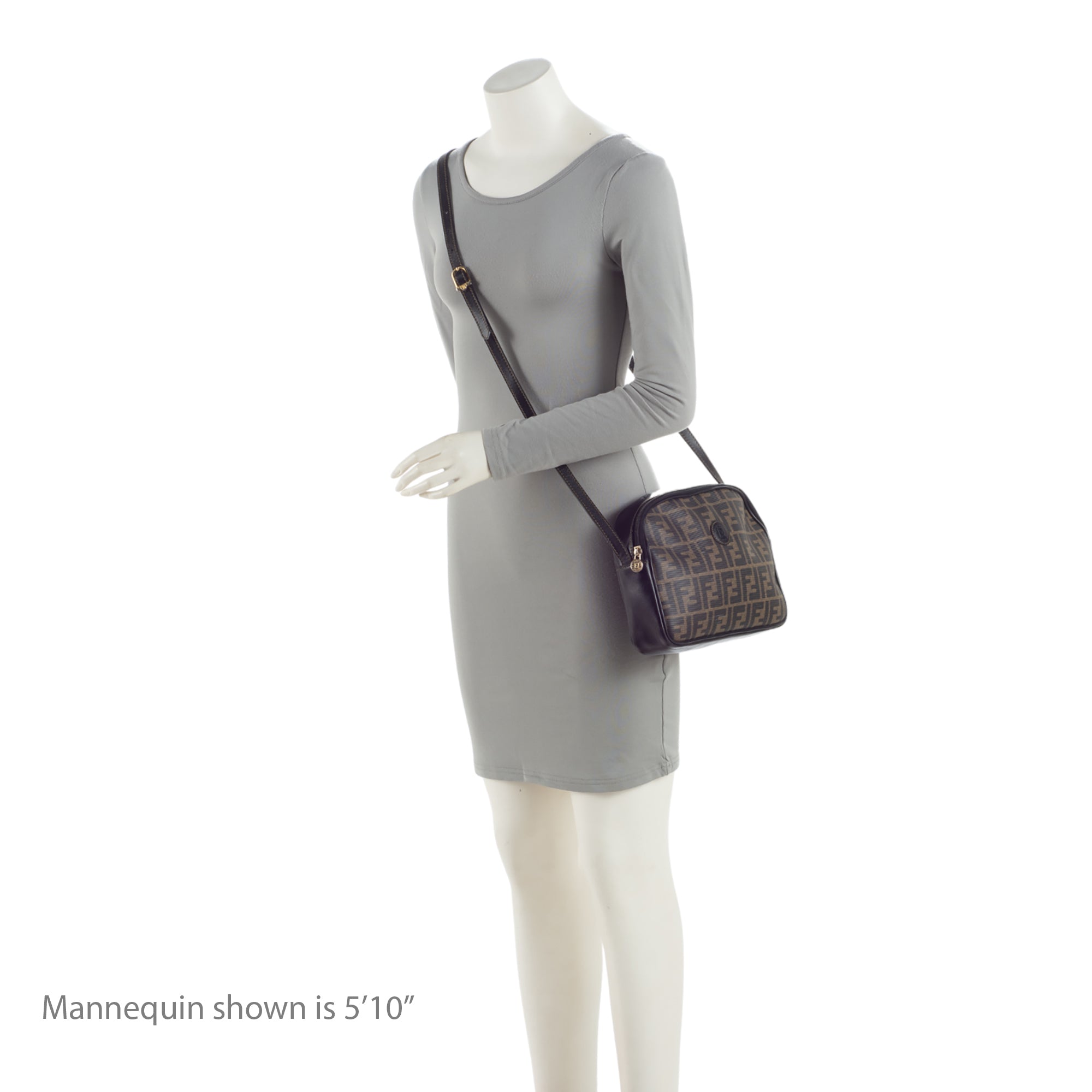 Fendi Vintage Zucca Dome Shoulder Bag (SHF-mIFD80)